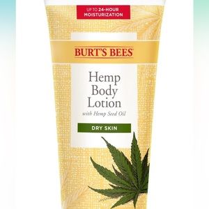 2 tubes of Burt’s Bees Hemp body lotion for dry skin. 6oz each.